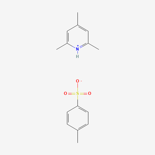 2,4,6-TRIMETHYLPYRIDINIUM P-TOLUENESULFONATE (CAS: 59229-09-3) - Chemical Structure and Molecular Formula 