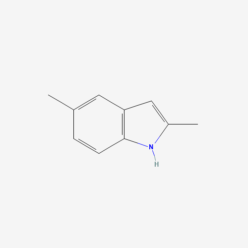 2,5-Dimethylindole (CAS: 1196-79-8) - Chemical Structure and Molecular Formula 