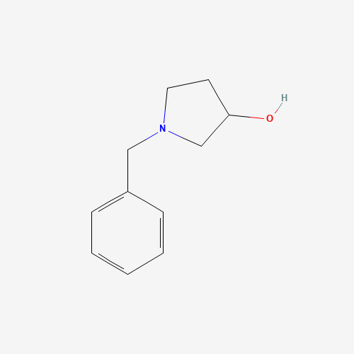 N-Benzyl-3-pyrrolidinol (CAS: 775-15-5) - Chemical Structure and Molecular Formula 