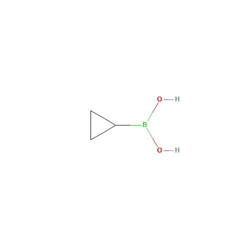 Cyclopropylboronic acid (CAS: 411235-57-9) - Chemical Structure and Molecular Formula 