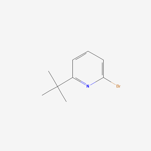 2-BROMO-6-TERT-BUTYLPYRIDINE (CAS: 195044-14-5) - Chemical Structure and Molecular Formula 