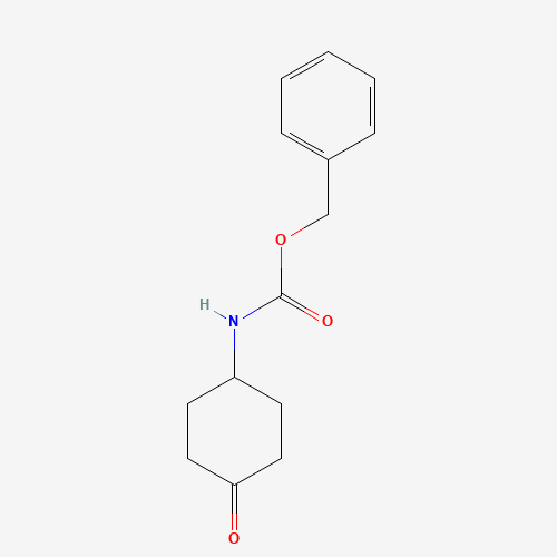 4-N-Cbz-cyclohexanone (CAS: 16801-63-1) - Chemical Structure and Molecular Formula 