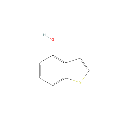 benzo[b]thiophene-4-ol (CAS: 3610-02-4) - Chemical Structure and Molecular Formula 