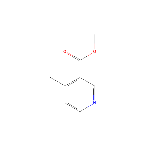 Methyl 4-methylnicotinate (CAS: 33402-75-4) - Chemical Structure and Molecular Formula 