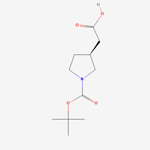 (S)-1-N-Boc-3-pyrrolidineacetic acid (CAS: 204688-61-9) - Related Chemical Product