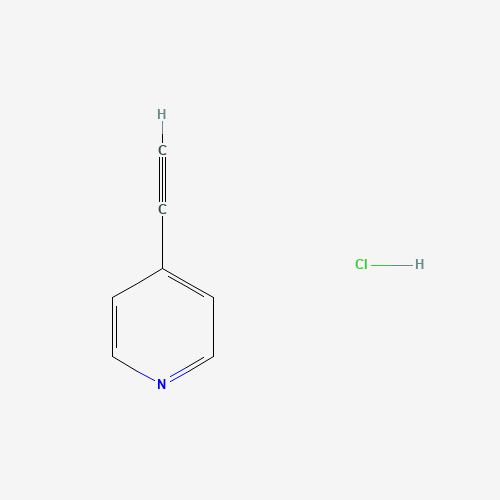 4-Ethynylpyridine hydrochloride (CAS: 352530-29-1) - Chemical Structure and Molecular Formula 
