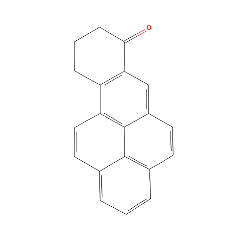 9,10-DIHYDROBENZO[A]PYREN-7(8H)-ONE (CAS: 3331-46-2) - Chemical Structure and Molecular Formula 