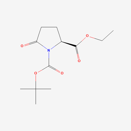 BOC-PYR-OET (CAS: 144978-12-1) - Chemical Structure and Molecular Formula 