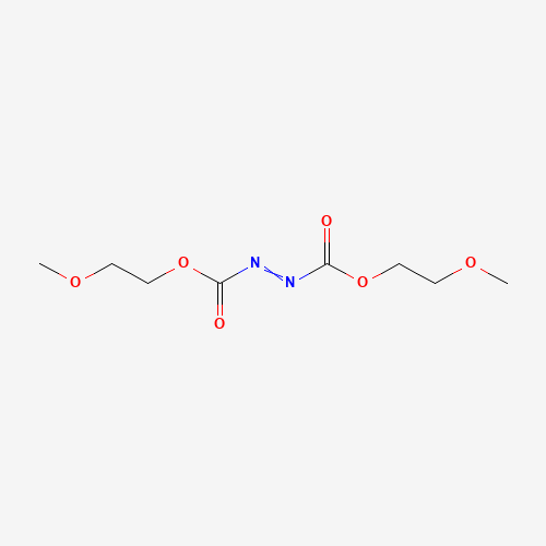 DI-2-METHOXYETHYL AZODICARBOXYLATE (CAS: 940868-64-4) - Chemical Structure and Molecular Formula 