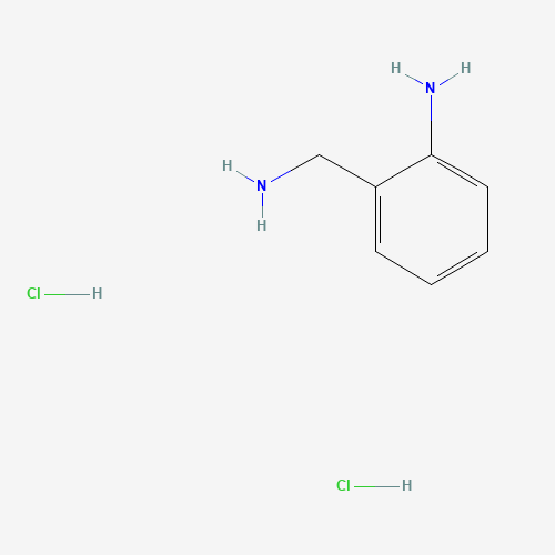 O-AMINOBENZYLAMINE 2HCL (CAS: 29483-71-4) - Chemical Structure and Molecular Formula 
