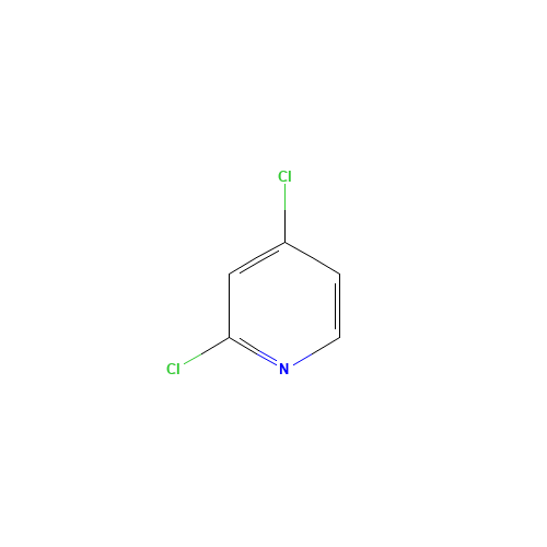 2,4-Dichloropyridine (CAS: 26452-80-2) - Chemical Structure and Molecular Formula 