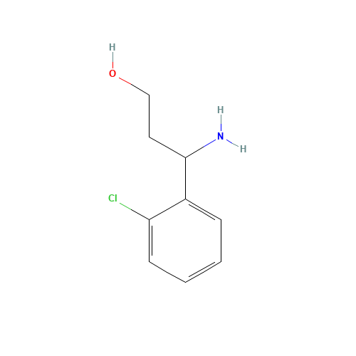 3-AMINO-3-(2-CHLORO-PHENYL)-PROPAN-1-OL (CAS: 21464-51-7) - Related Chemical Product