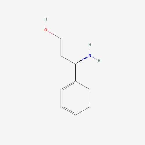 (S)-3-Amino-3-phenylpropan-1-ol (CAS: 82769-76-4) - Chemical Structure and Molecular Formula 