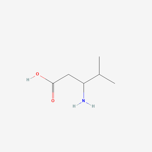 3-AMINO-4-METHYLPENTANOIC ACID (CAS: 5699-54-7) - Chemical Structure and Molecular Formula 