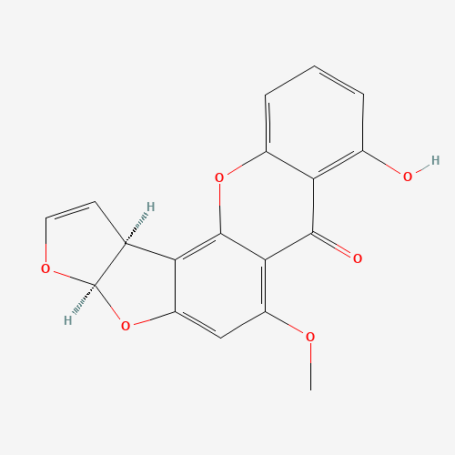 STERIGMATOCYSTIN (CAS: 10048-13-2) - Chemical Structure and Molecular Formula 