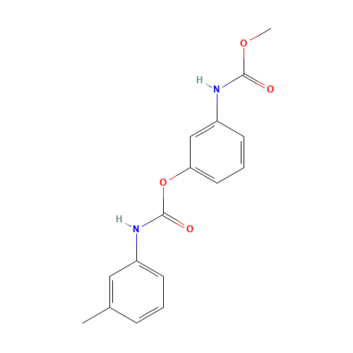 3-((Methoxycarbonyl)amino)phenyl (3-methylphenyl)carbamate (CAS: 13684-63-4) - Related Chemical Product