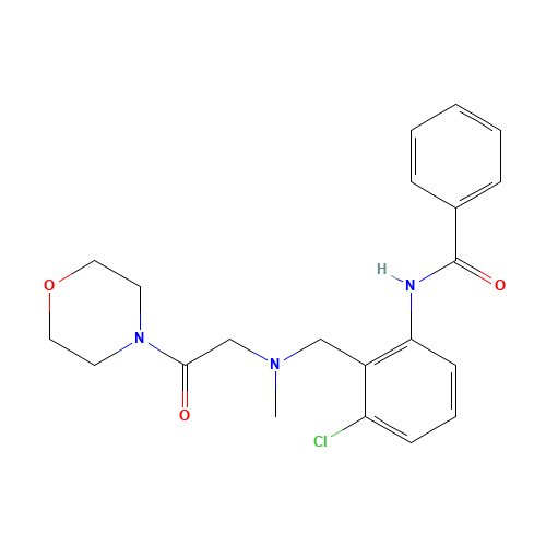 Fominoben (CAS: 18053-31-1) - Chemical Structure and Molecular Formula 