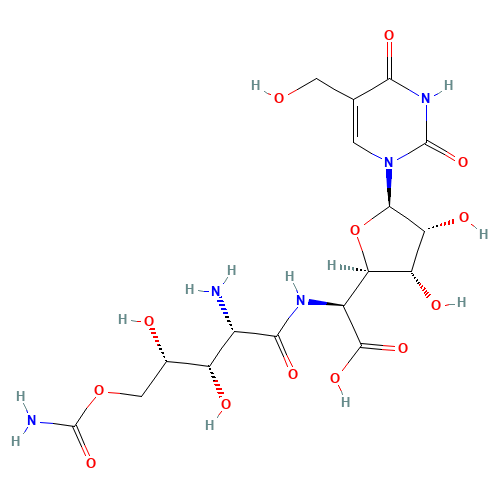 POLYOXIN B (CAS: 19396-06-6) - Chemical Structure and Molecular Formula 