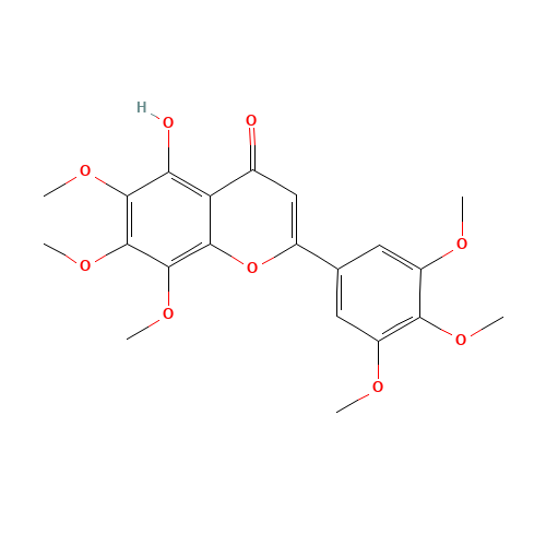 3',4',5',6,7,8-HEXAMETHOXY-5-HYDROXYFLAVONE (CAS: 21187-73-5) - Related Chemical Product