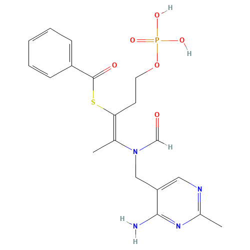 Benfotiamine (CAS: 22457-89-2) - Chemical Structure and Molecular Formula 