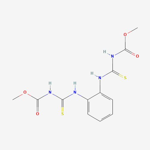 Thiophanate-methyl (CAS: 23564-05-8) - Chemical Structure and Molecular Formula 