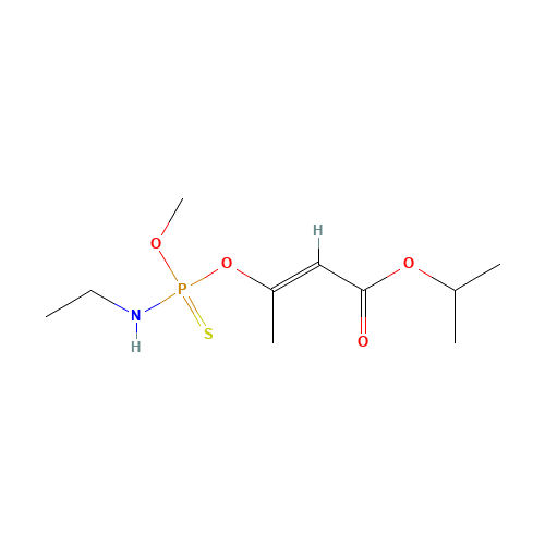 PROPETAMPHOS (CAS: 31218-83-4) - Chemical Structure and Molecular Formula 