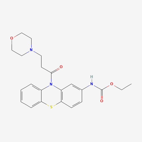 CARBAMIC ACID,[10-[3-(4-MORPHOLINYL)-1-OXOPROPYL]-10H-PHENOTHIAZIN-2-YL]-,ETHYL ESTER (CAS: 31883-05-3) - Related Chemical Product