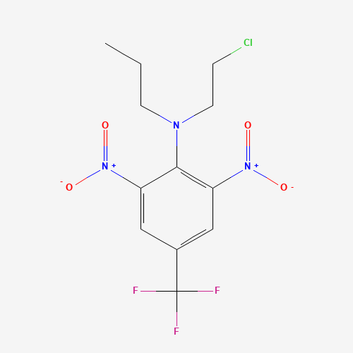FLUCHLORALIN (CAS: 33245-39-5) - Chemical Structure and Molecular Formula 