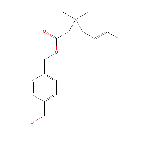 2,2-Dimethyl-3-(2-methylpropyl)cyclopropanecarboxylic acid p-(methoxymethyl)benzyl ester (CAS: 34388-29-9) - Related Chemical Product