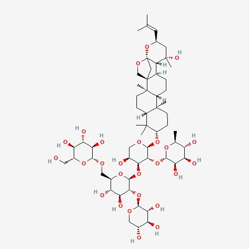 Jujuboside A (CAS: 55466-04-1) - Chemical Structure and Molecular Formula 