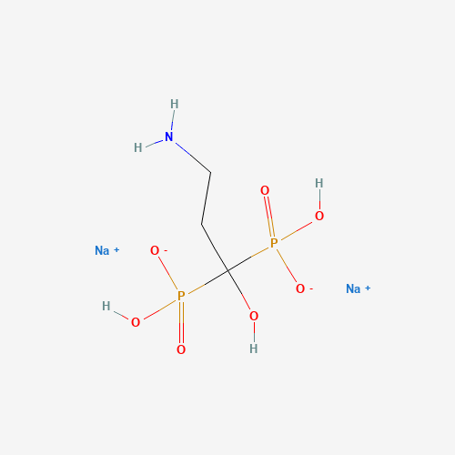 Pamidronate disodium salt (CAS: 57248-88-1) - Chemical Structure and Molecular Formula 