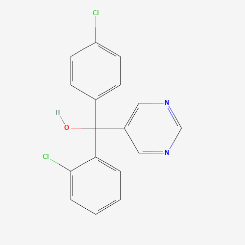Fenarimol (CAS: 60168-88-9) - Chemical Structure and Molecular Formula 