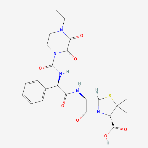 Pipracil (CAS: 61477-96-1) - Chemical Structure and Molecular Formula 