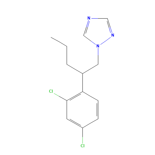 1-[2-(2,4-Dichlorophenyl)-n-pentyl]-1H-1,2,4-triazole (CAS: 66246-88-6) - Related Chemical Product
