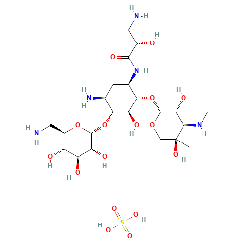 Isepamicin sulfate (CAS: 67814-76-0) - Related Chemical Product