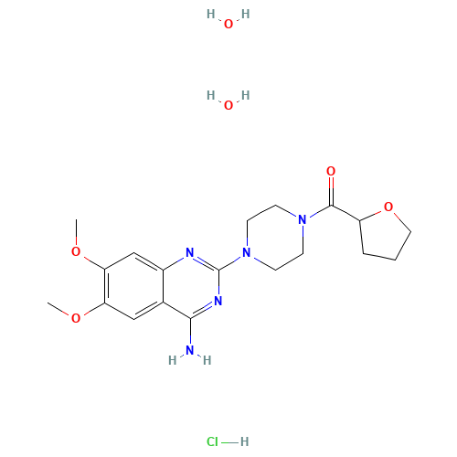 Terazosin hydrochloride dihydrate (CAS: 70024-40-7) - Related Chemical Product