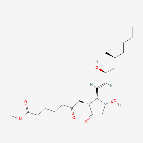 ORNOPROSTIL (CAS: 70667-26-4) - Chemical Structure and Molecular Formula 