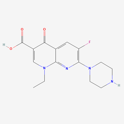 Enoxacin (CAS: 74011-58-8) - Chemical Structure and Molecular Formula 