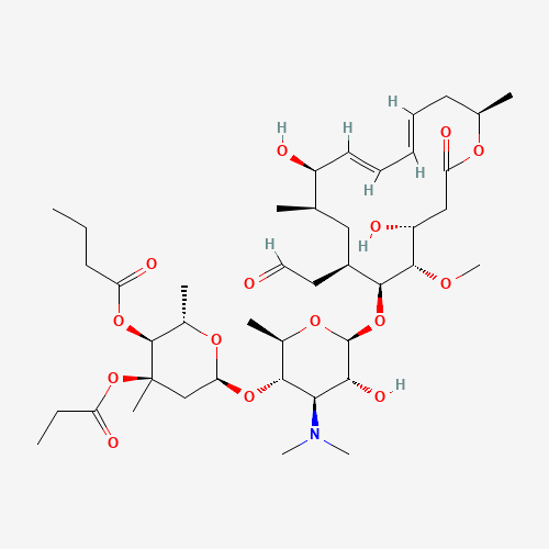 ROKITAMYCIN (CAS: 74014-51-0) - Chemical Structure and Molecular Formula 