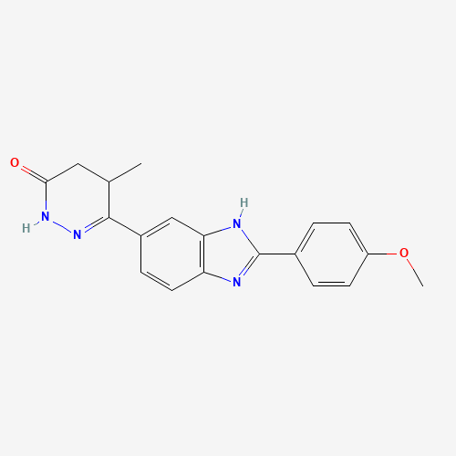 4,5-Dihydro-6-[2-(4-methoxyphenyl)-1H-benzimidazol-5-yl]-5-methyl-3(2H)-pyridazinone (CAS: 74150-27-9) - Related Chemical Product