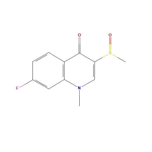 FLOSEQUINAN (CAS: 76568-02-0) - Chemical Structure and Molecular Formula 