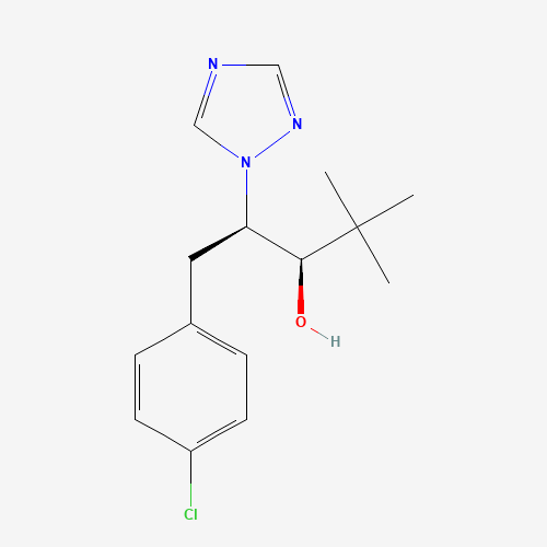 Paclobutrazol (CAS: 76738-62-0) - Chemical Structure and Molecular Formula 