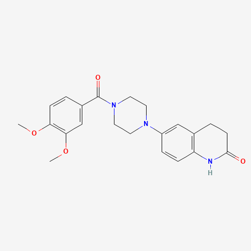 VESNARINONE (CAS: 81840-15-5) - Chemical Structure and Molecular Formula 