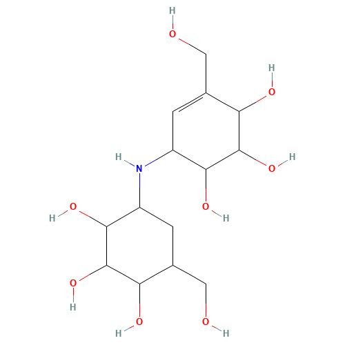 VALIDOXYLAMINE A (CAS: 82309-75-9) - Chemical Structure and Molecular Formula 