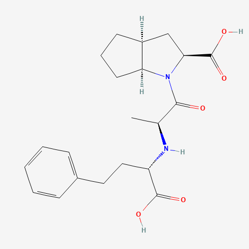 Ramiprilat (CAS: 87269-97-4) - Chemical Structure and Molecular Formula 