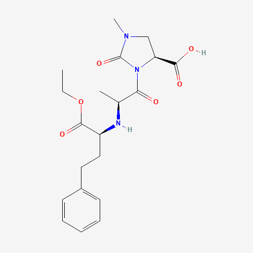 Imidapril (CAS: 89371-37-9) - Chemical Structure and Molecular Formula 