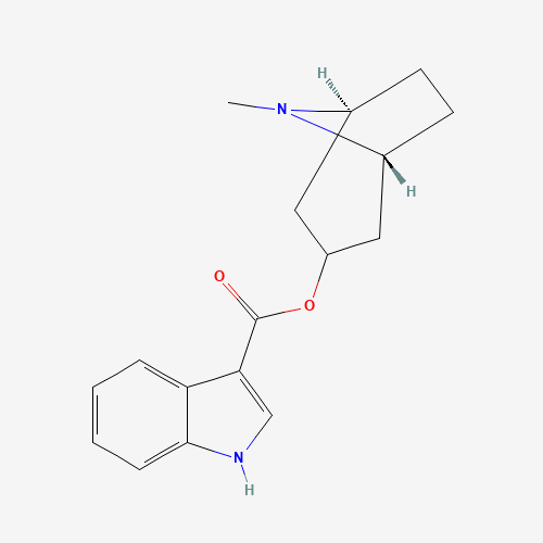 Tropisetron chemical structure Tropisetron (CAS: 89565-68-4) - Chemical Structure and Molecular Formula