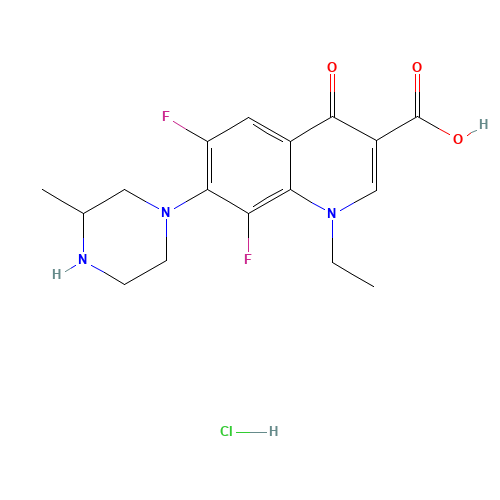 Lomefloxacin hydrochloride (CAS: 98079-52-8) - Related Chemical Product