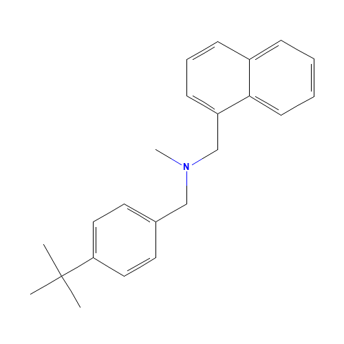 N-Methyl-N-(naphthalen-1-ylmethyl)-1-(4-tert-butylphenyl)methanamine (CAS: 101828-21-1) - Related Chemical Product
