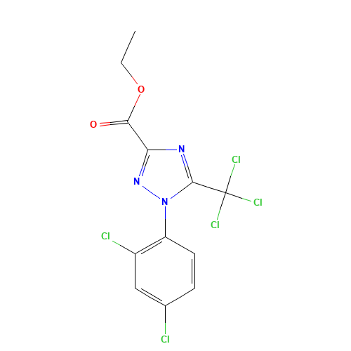 FENCHLORAZOL-ETHYL (CAS: 103112-35-2) - Chemical Structure and Molecular Formula 